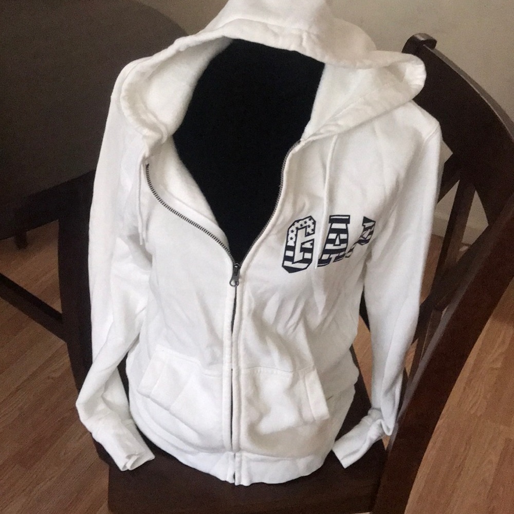 Gap white hoodie